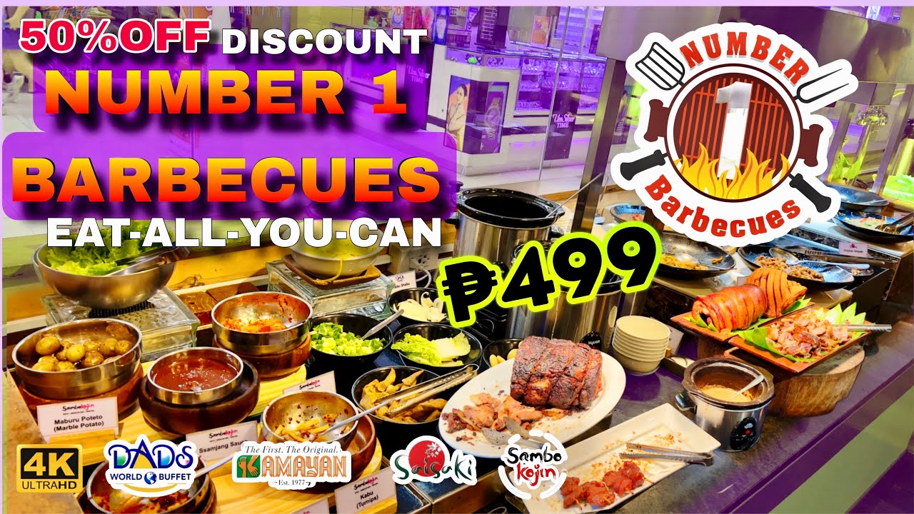 Number 1 Barbecues SM East Ortigas | Affordable Eat-All-You-Can From Dad’s, Kamayan & Saisaki Group!