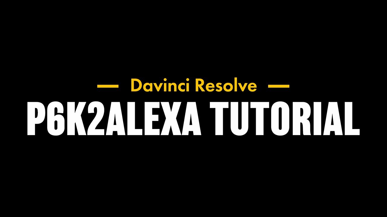 Achieve the Arri Alexa look | Blackmagic Camera Colour Grade Tutorial