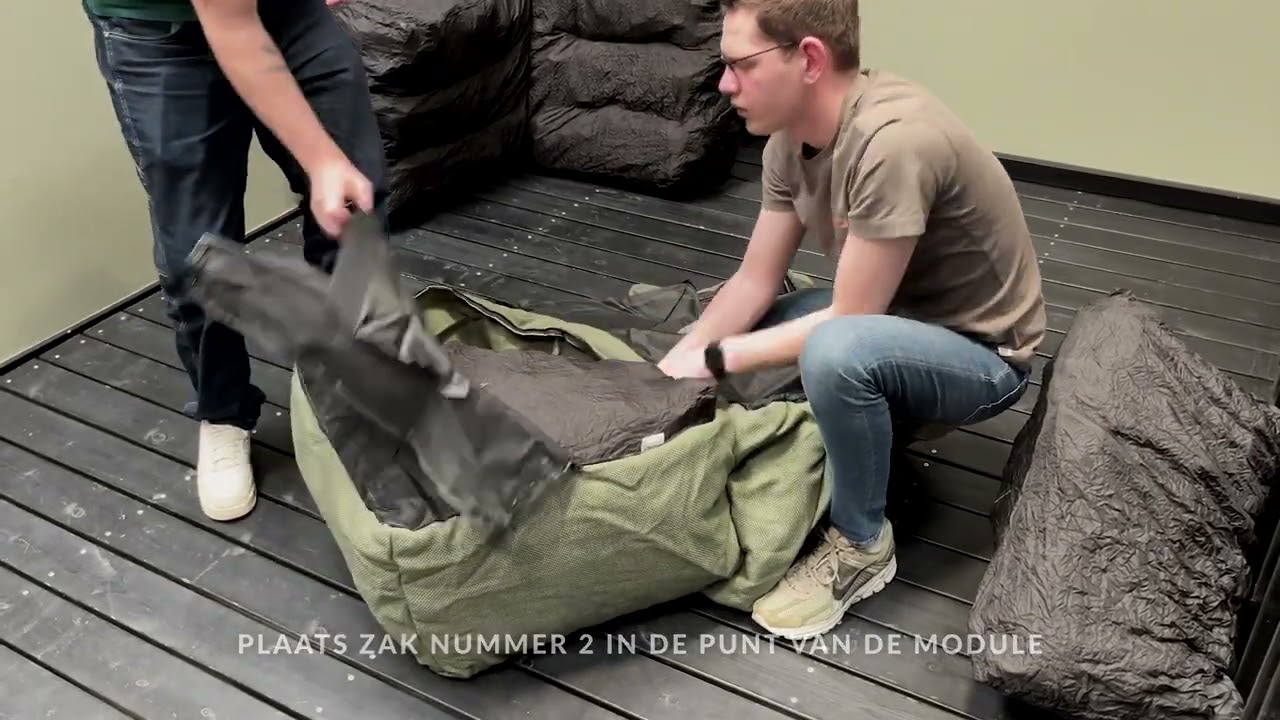 SACKit Soft Sofa Outdoor Corner - Montagehandleiding - NL
