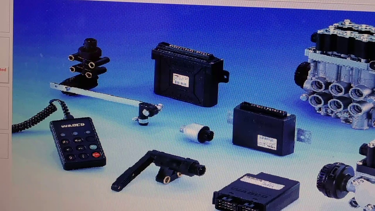 Wabco ECAS suspencion bus , diagnosis y test