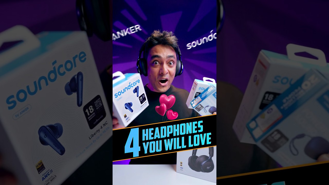 4 Top Rated Headphone from soundcore by Anker #shorts #ttp #anker #soundcore