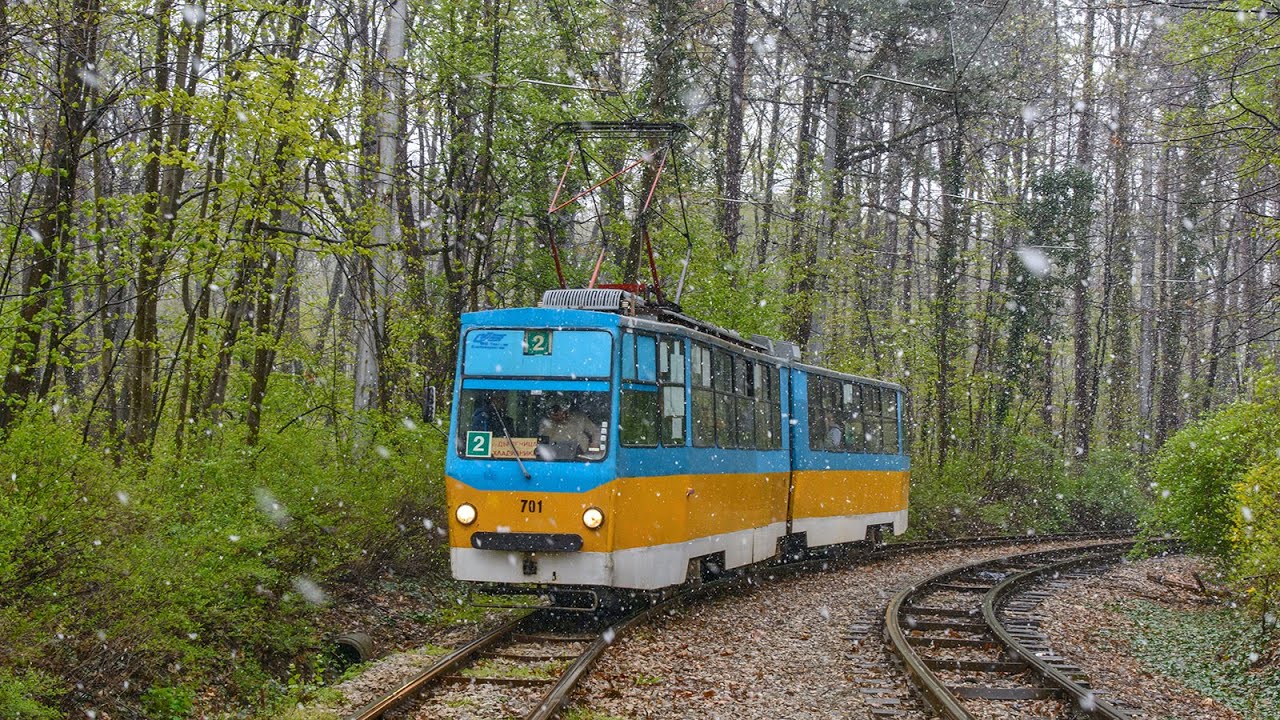 40 years trams T6M 700 in Sofia / 40 години трамваи Т6М-700 в София
