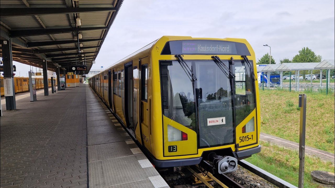 U-Bahn Berlin | Mitfahrt in der U5 von Hönow bis Kaulsdorf-Nord im H97 5015-2