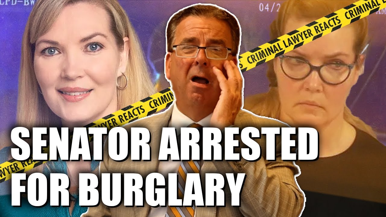 Criminal Lawyer Reacts | Bodycam Arrest, Trial, and Burglary Conviction of Senator Nicole Mitchell
