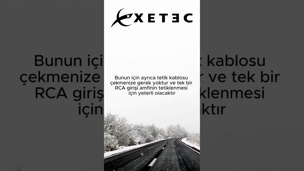 Xetec Amplifikatörlerle Alakalı Bilgilendirmedir