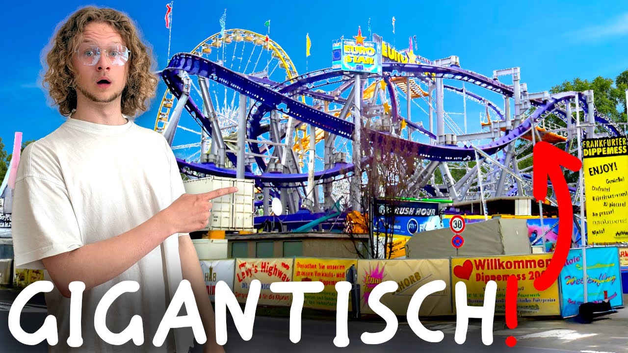 Die seltsame Geschichte der GRÖßTEN KIRMES-ACHTERBAHN der Welt!