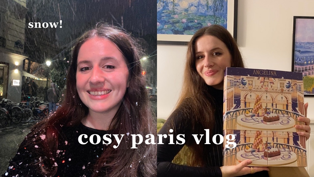 a cosy week in paris - snow, christmas shopping & art!