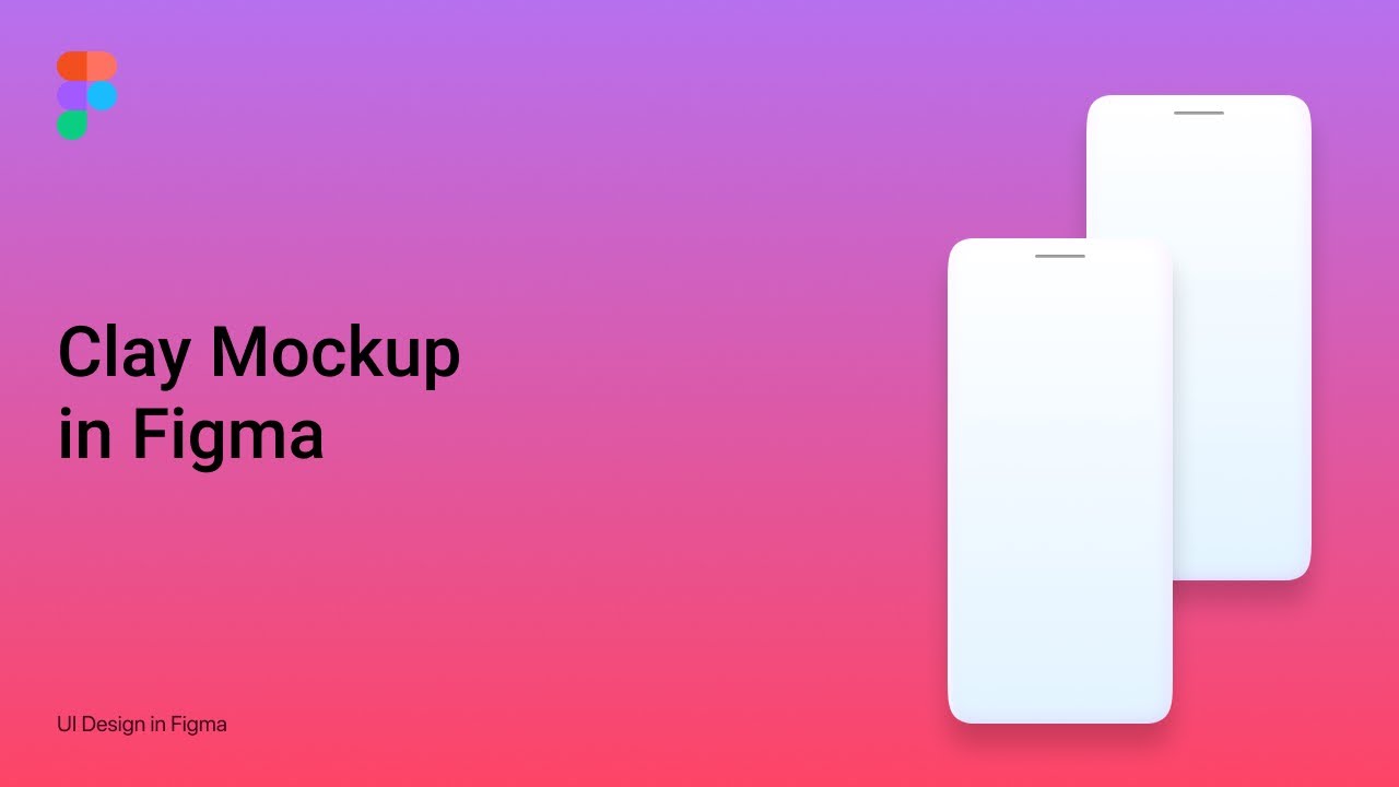 How to Create Clay Mockup in Figma | UI Design Tutorial