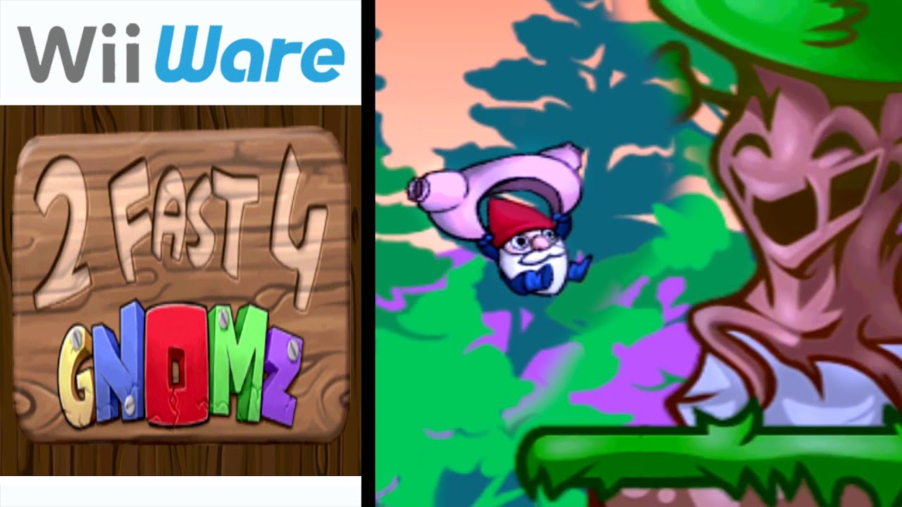 2 Fast 4 Gnomz ... (WiiWare) Gameplay Peek