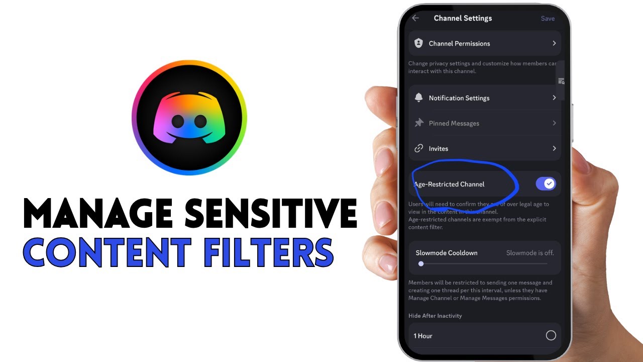 HOW TO MANAGE SENSITIVE CONTENT FILTERS ON DISCORD MOBILE APP (2025 UPDATE)