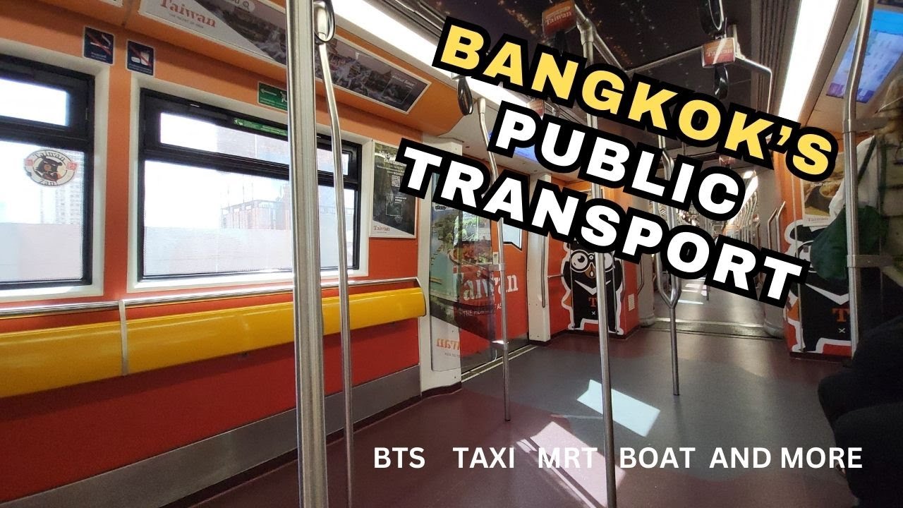 How to travel around Bangkok | Public Transport: MRT, BTS, TukTuk, Taxi and more