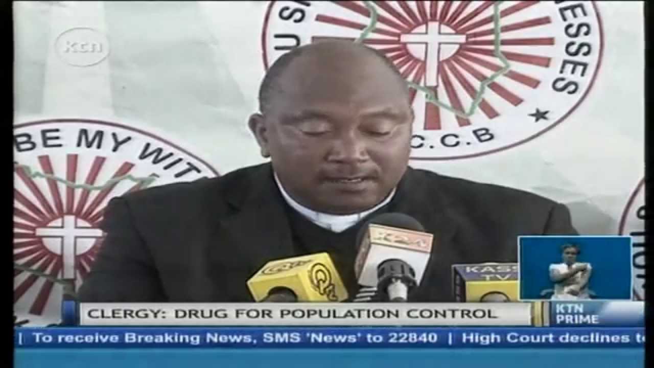The Catholic Church in opposition to the tetanus vaccine saying it as a population control tool