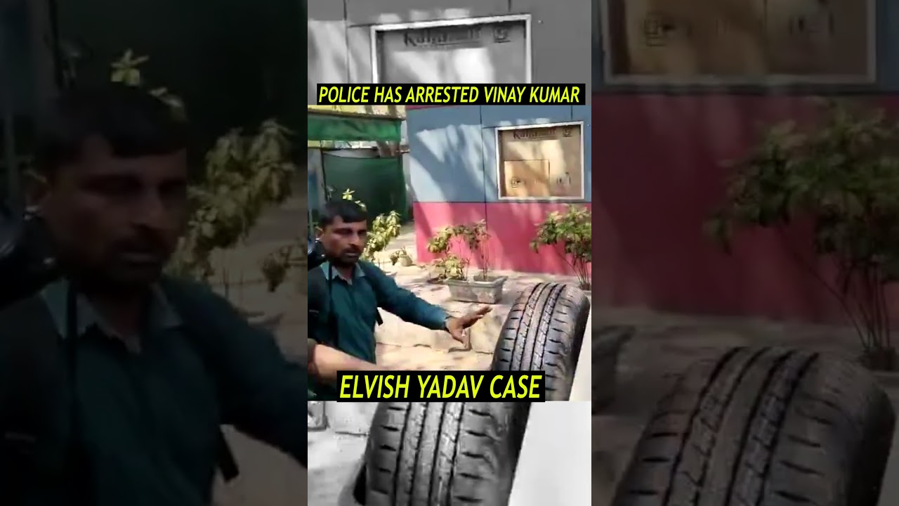 VINAY KUMAR  HAS  ARRESTED IN ELVISH YADAV CASE || #elvishyadav #indianmedia