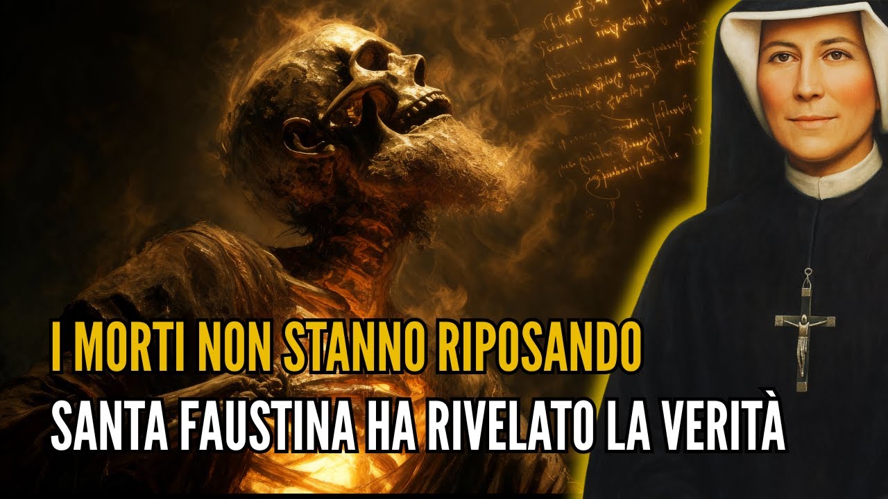 Santa Faustina avverte: I morti non stanno solo riposando — la verità è più profonda