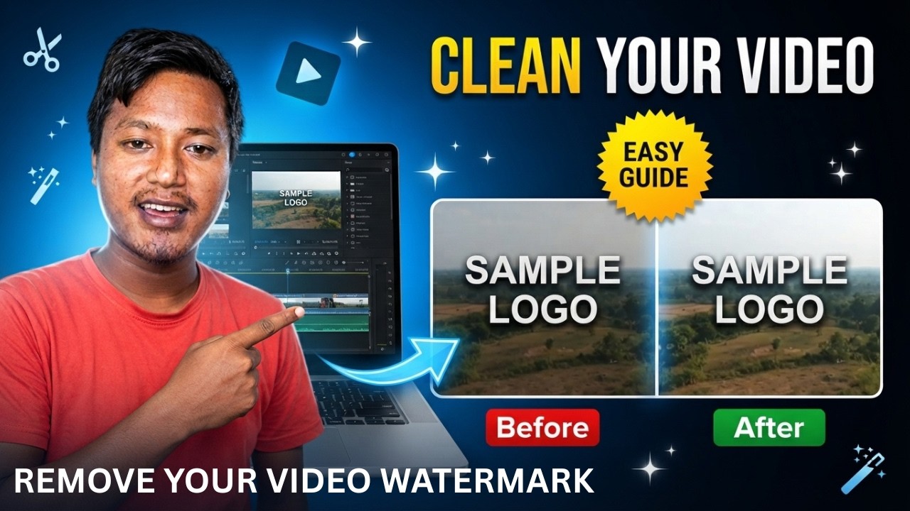 How to Remove Video Watermarks for Free | Video Watermark Removal Tutorial