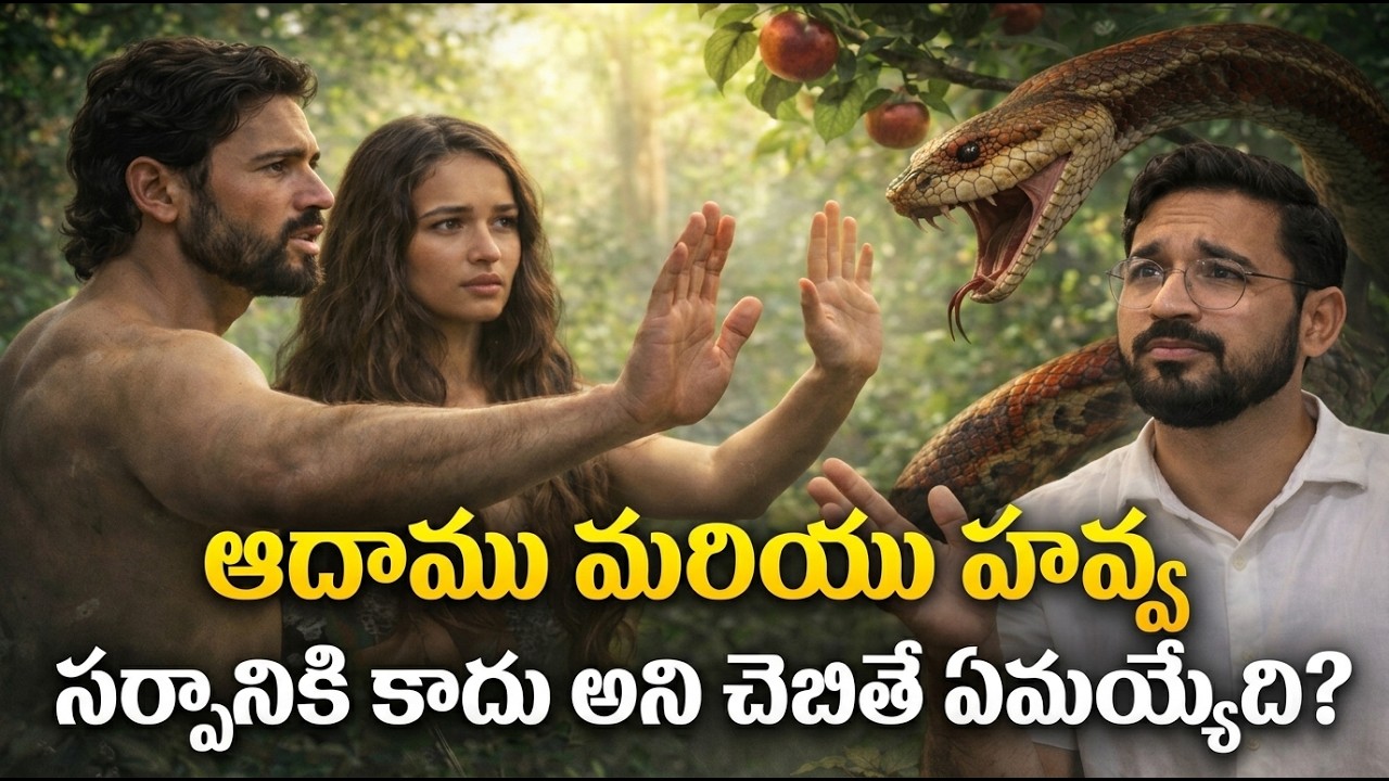 ఒక “కాదు” చరిత్రను మార్చేదా? | What If Adam & Eve Said NO? #AdamAndEve #Temptation #teluguchristian