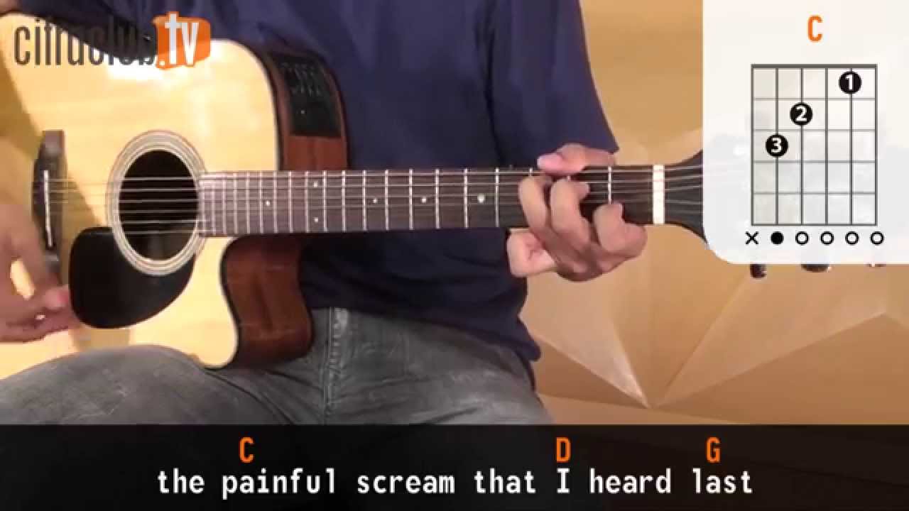 Last Kiss - Pearl Jam (aula de violão simplificada)