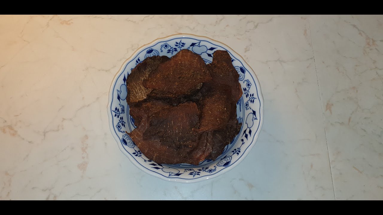 Jerky z vepřové kýty | Vaření s Dáňou |