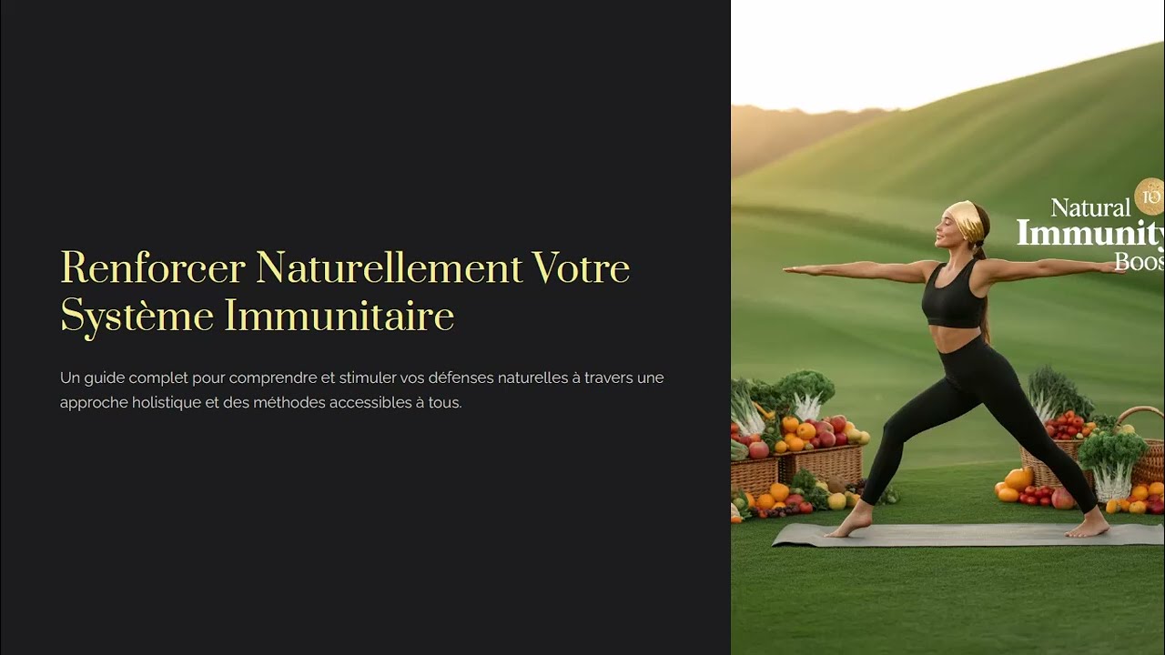 Comment renforcer votre système immunitaire NATURELLEMENT