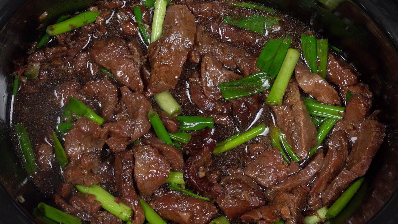The Best Slow Cooker Mongolian beef