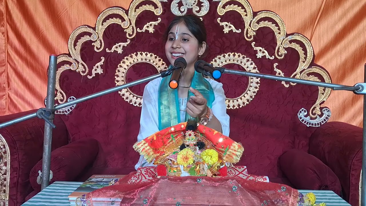  त्यागी का लक्षण क्या है// राजगीर में कथा// व्यास- सुश्री किशोरी प्रज्ञा पाण्डेय// मो. 9113193418//