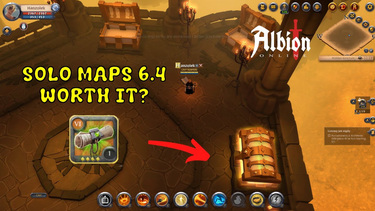5x ➜ 6.4 SOLO Dungeon Worth it? | PVE Maps | Albion Online 2025