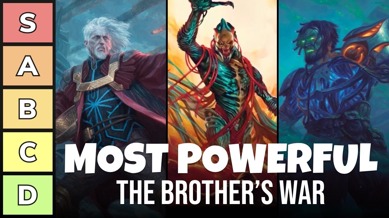The Most Powerful Commanders of The Brothers' War | Power Tier List | EDH | Magic: the Gathering