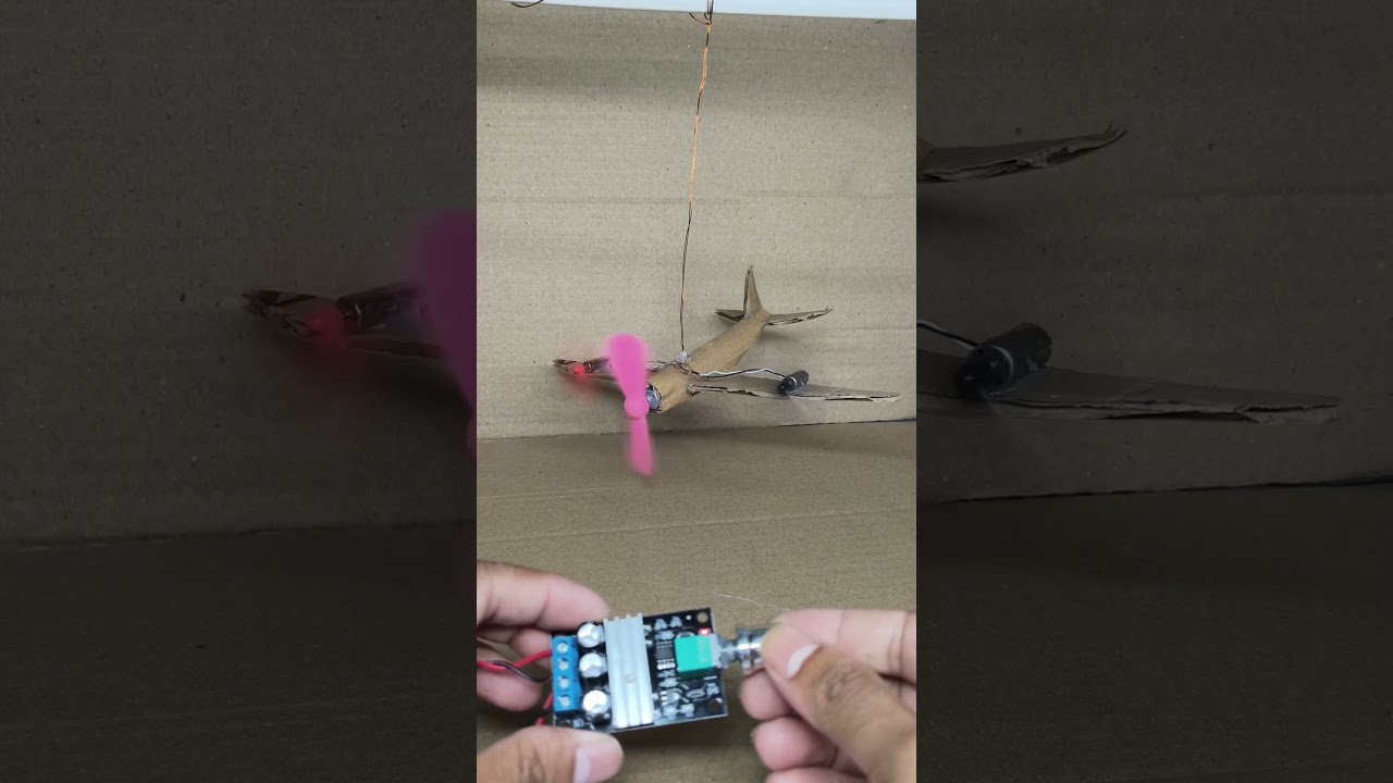 Mini plane experiment #project #experimnent