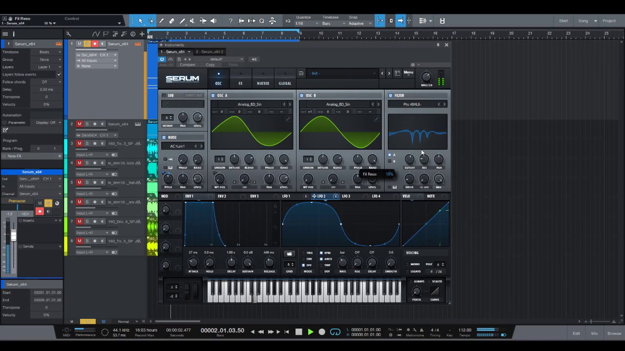 [Serum Tutorial] Warm Analog Lo-Fi Synth/Pad