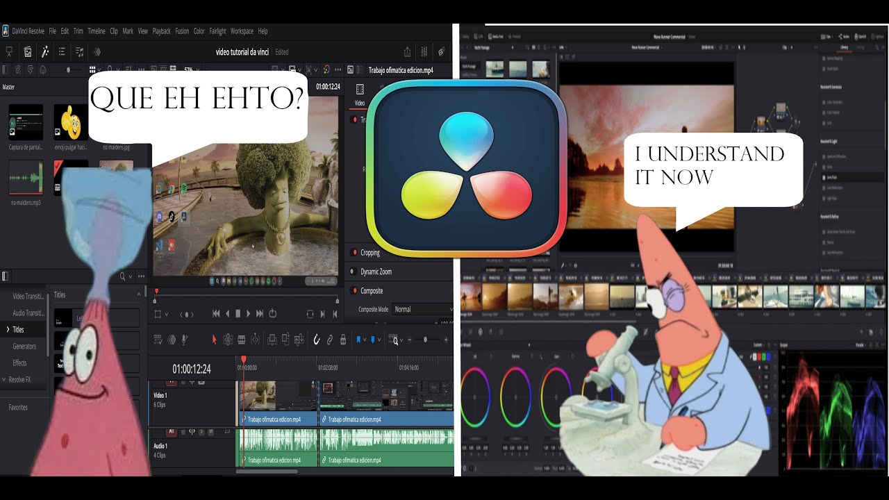 Como usar davinci resolve explicado pa bobos *TUTORIAL BASICO*