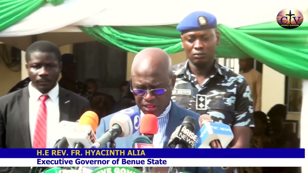 GOVERNOR HYACINTH ALIA COMMISSIONS BENUE SUBEB PROJECT