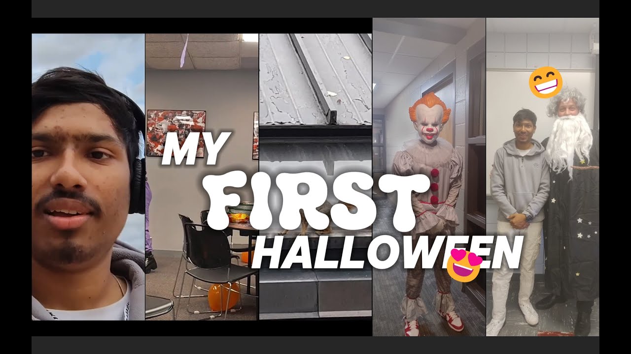Experiencing Halloween in the USA | International Student's First Halloween Vlog 🎃👻