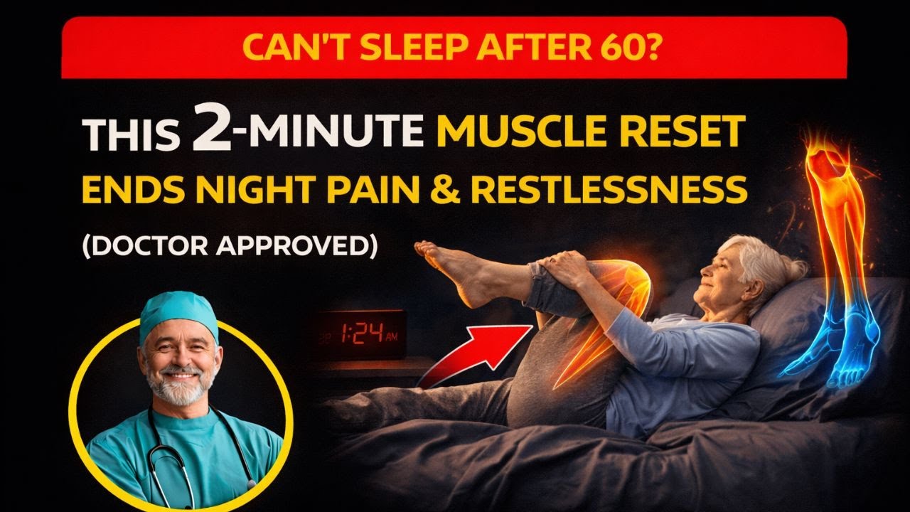 Can&rsquo;t Sleep After 60 This 2 Minute Muscle Reset Ends Night Pain & Restlessness Doctor Approved