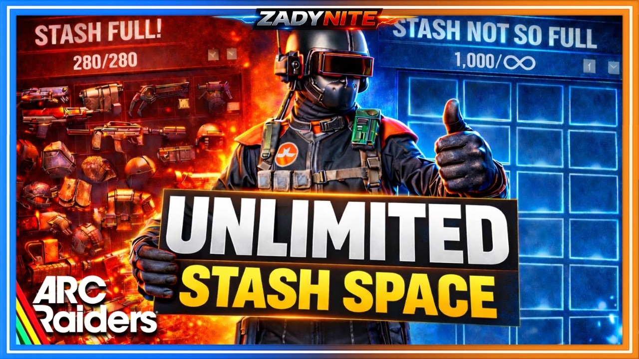 How To Get Unlimited Stash Space | ARC Raiders