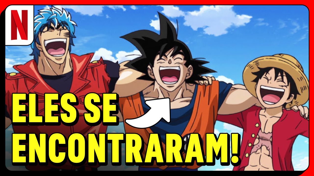 GOKU E LUFFY LUTANDO JUNTOS!!!! | Dublado | Netflix Brasil