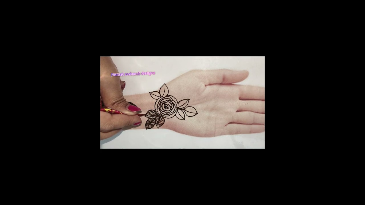 Flower mehendi design I new mehendi design l youtube l mehendi design I 