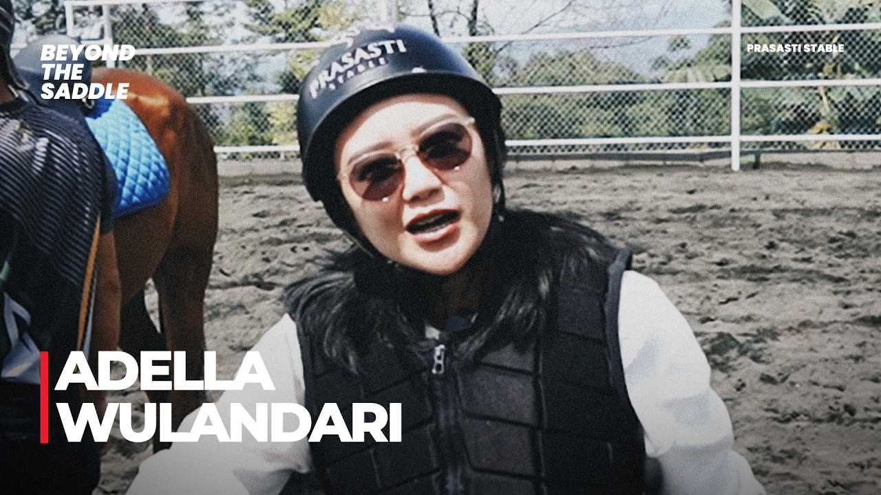 Prasasti Stable Kedatangan Tamu! Adella Wulandari Pertama kali naik Kuda di Prasasti Stable