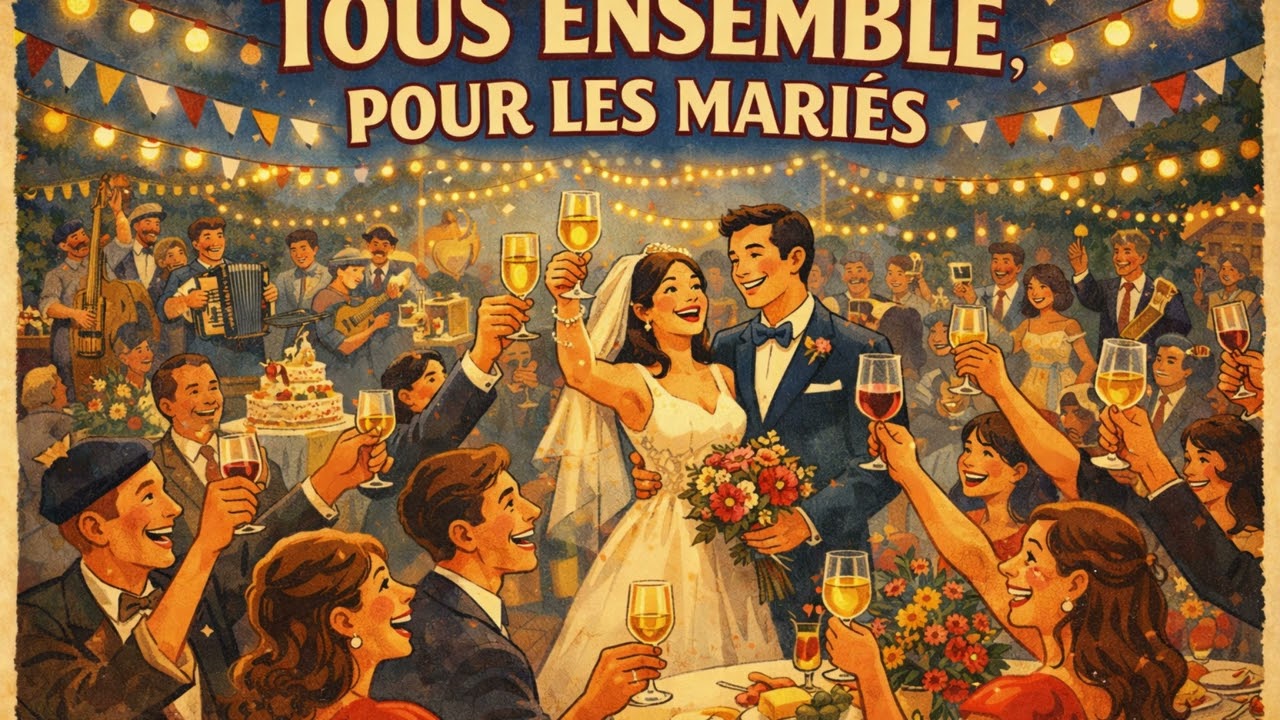 Tous Ensemble, Pour Les Mariés 💍🎉 | Chanson de mariage festive