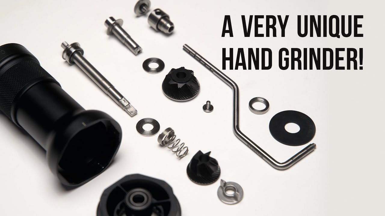 The Momentem Dual Burr Hand Grinder