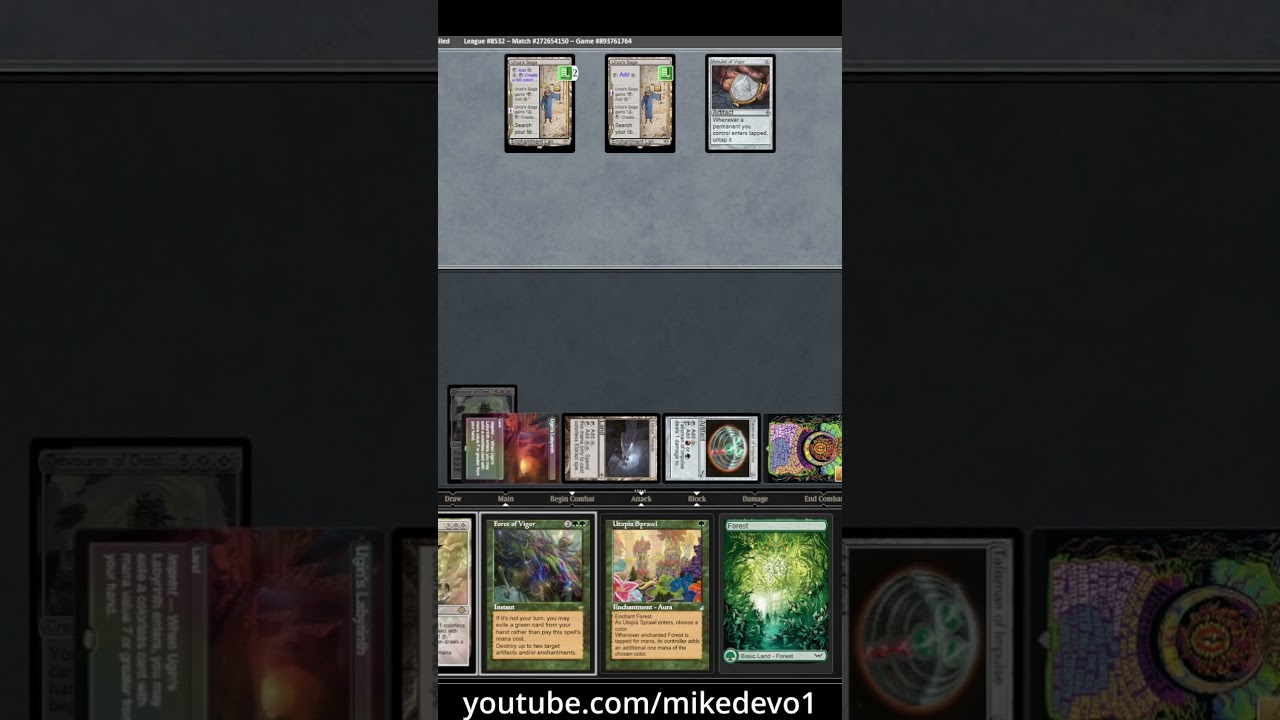 Soul Crushing Plays vs Titan! | Magic the Gathering #MTGO #mtg #shorts #mtgmodern #magicthegathering