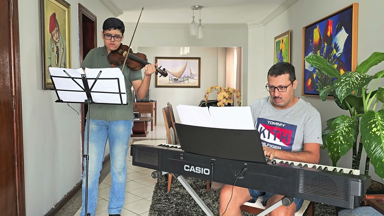 Crystallize cover violin and piano ( strings ) [ Vitor Hugo e Thiago Franco ]
