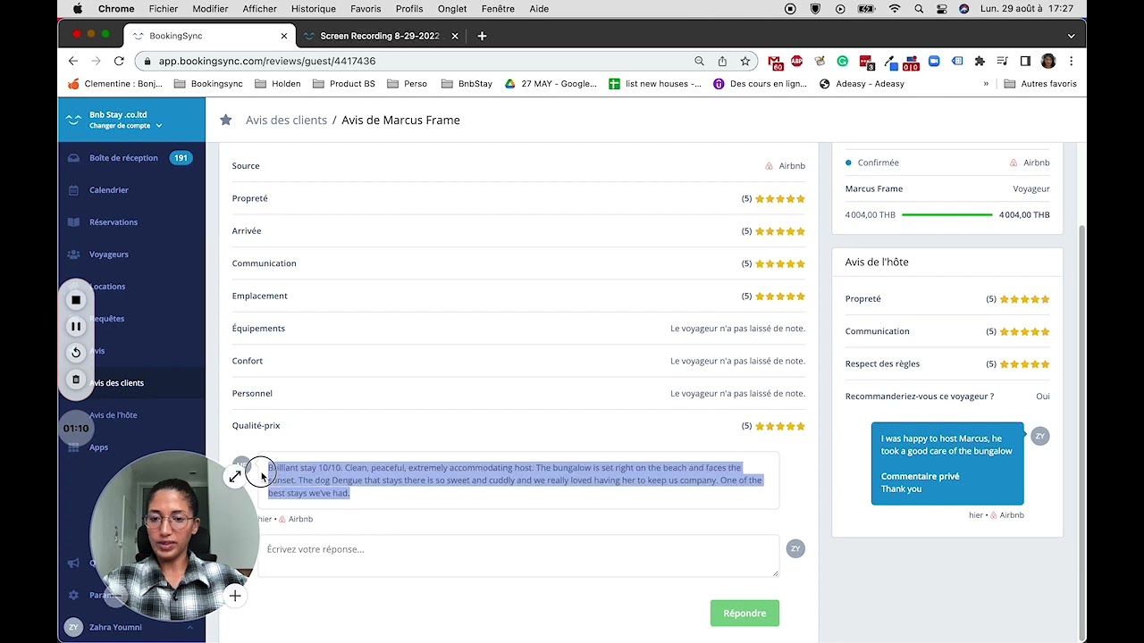 Gestion des avis (tutoriel)