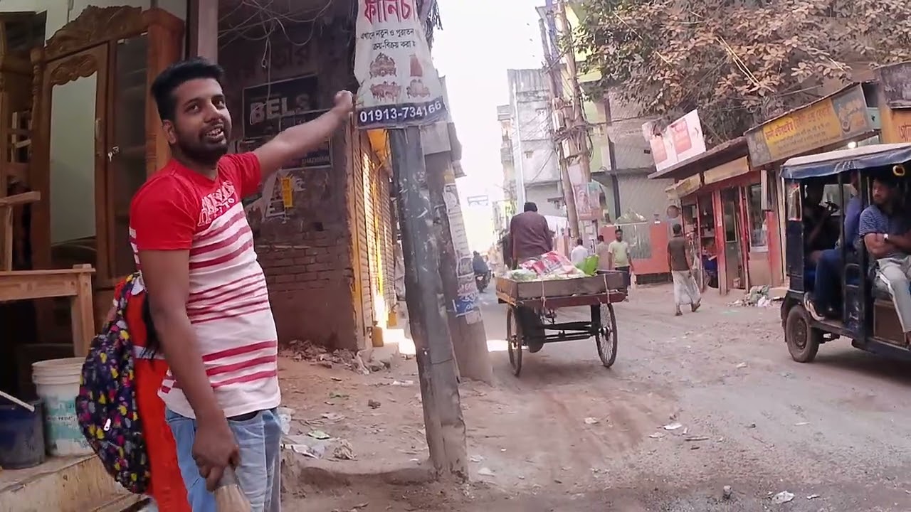 বাসাবো বড়মাঠ  থেকে মাদারটেক ।