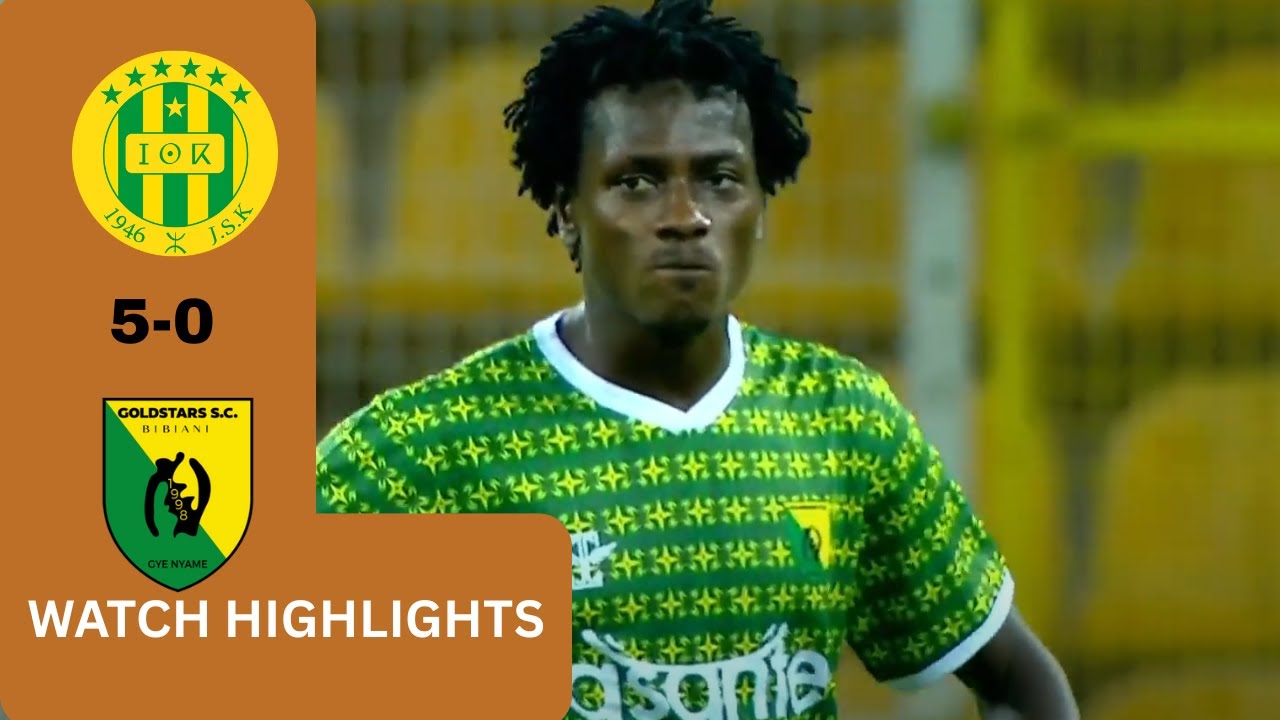 BIBIANI GOLDSTARS VS JS KABYLIE(0-5)-CAF CL-GOALS&HIGHLIGHTS