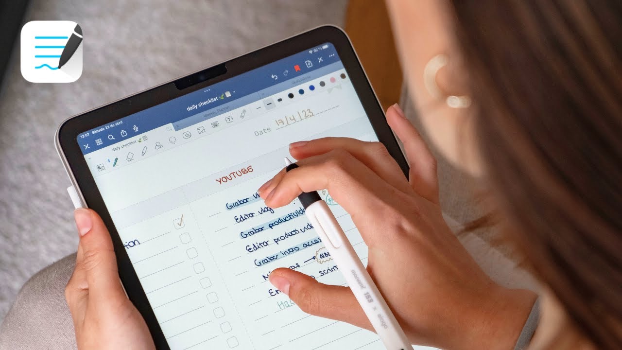 ☁️ Así planifico mi semana con mi iPad | Mis planners en Good Notes