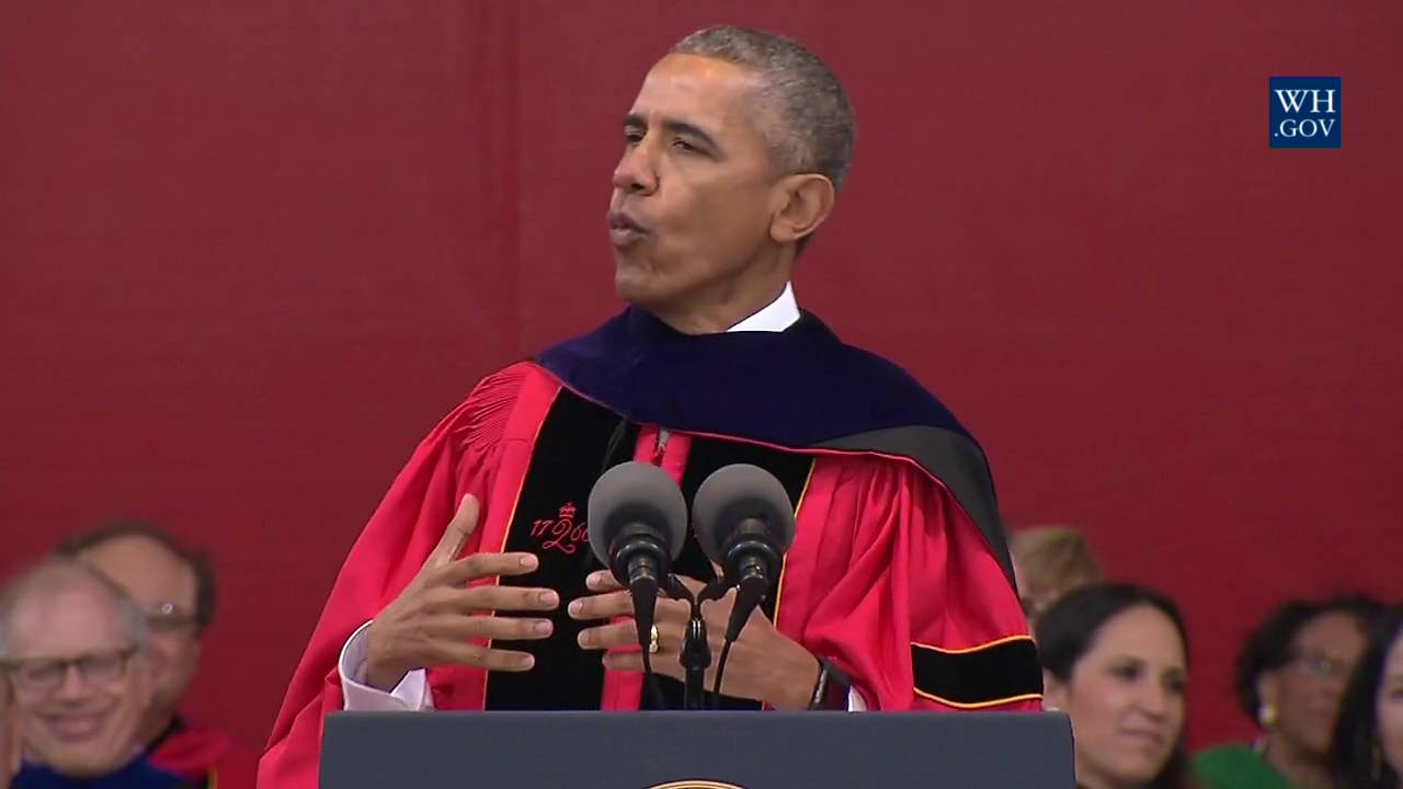 President Obama Delivers the Rutgers University Commencement Address