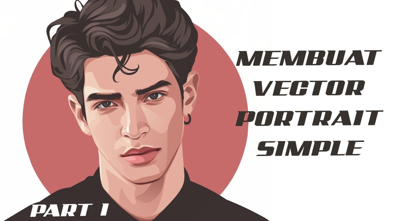 Membuat Vector Portrait [ SIMPLE ] (1) | INFINITE DESIGN (ANDROID)