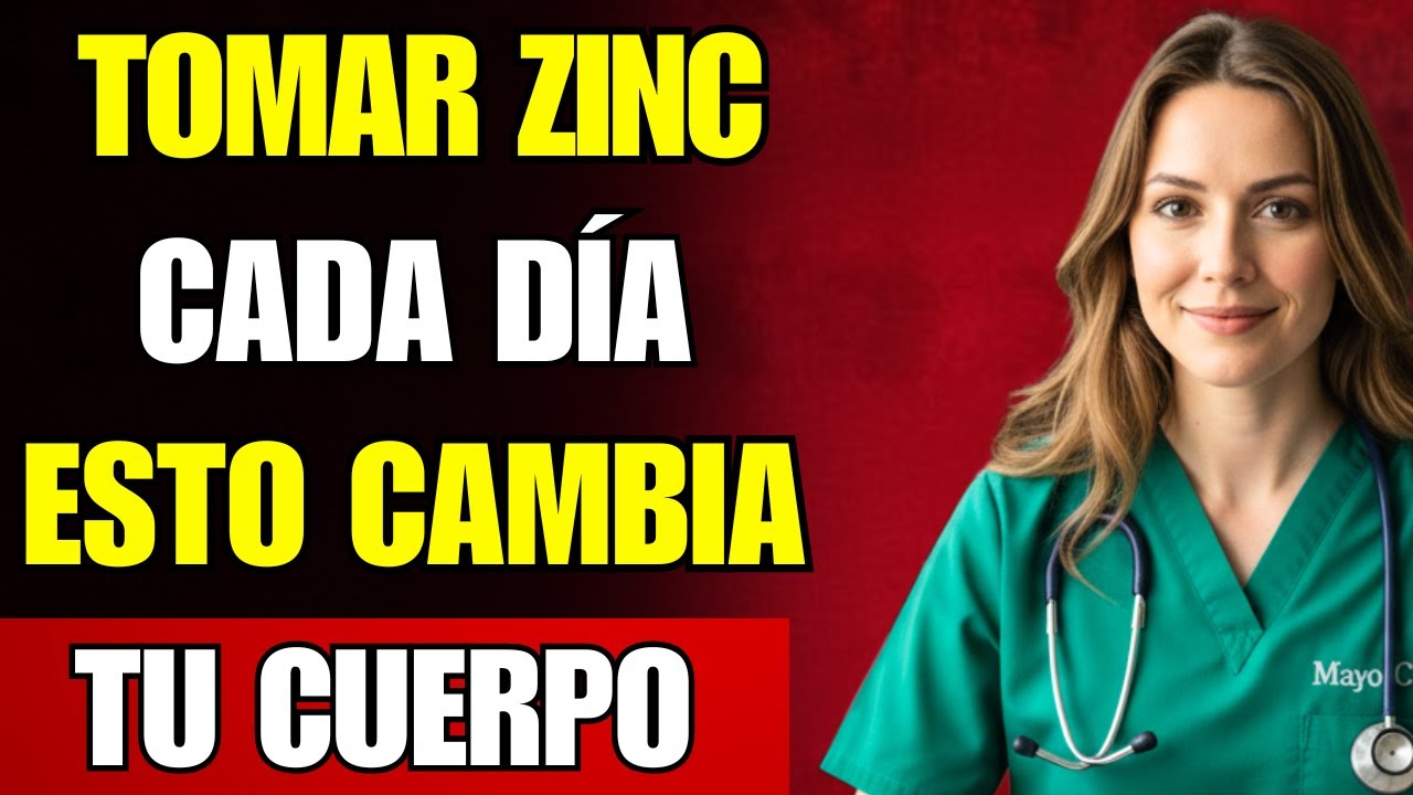 Tomar ZINC Todos Los Días Hace ESTO En Tu CUERPO | Arrugas, Memoria, Potencia Y Más