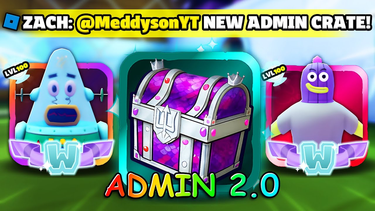 I Summoned BOTH ADMIN CRATE 2.0 UNITS In Spongebob TD..
