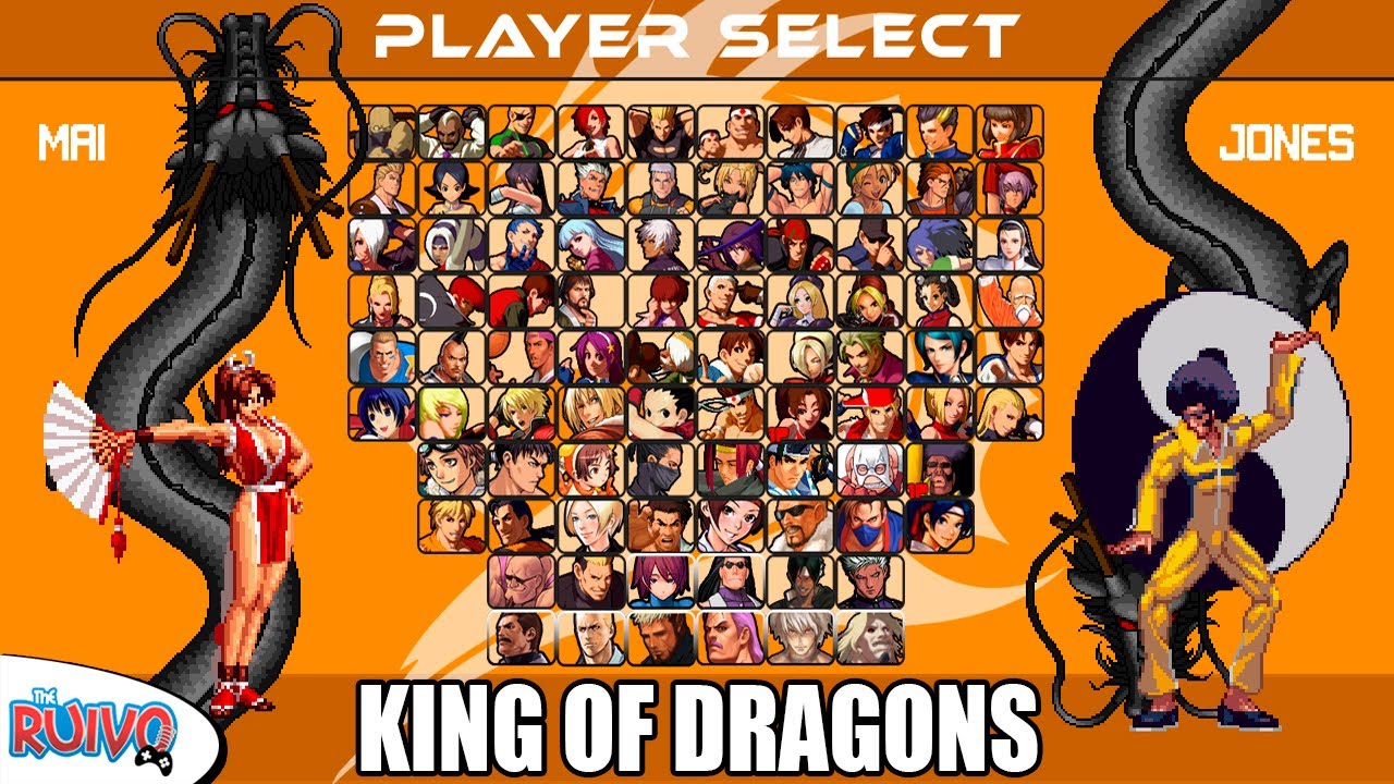 The King of Dragons 2021 com Chars de KOF e ROTD